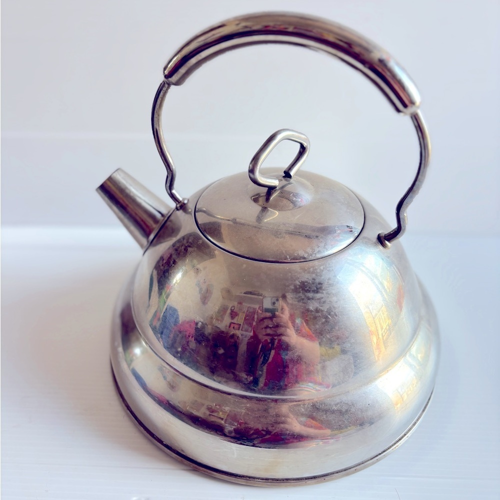 Culinary Essentials Stainless Steel Teapot Kettle 2.8 QT